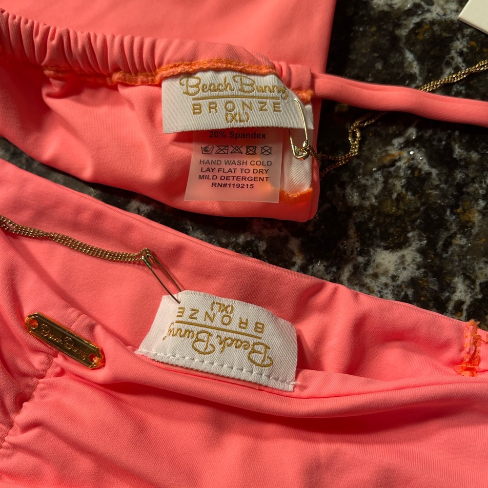NWT Boho Paradise beach bunny bikini XL set - Picture 8 of 15